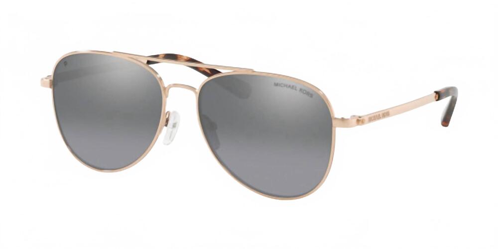 NEW MICHAEL KORS women's mk1045-110882 sunglasses in rose gold